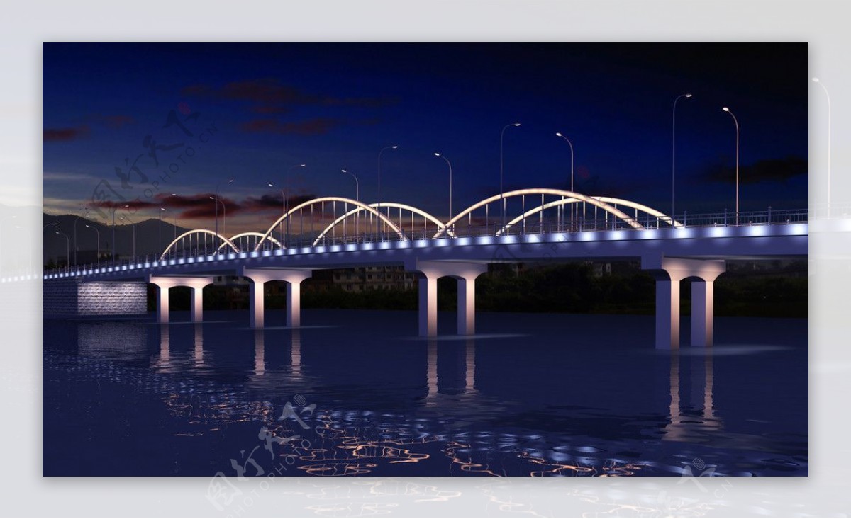 五孔桥效果图图片