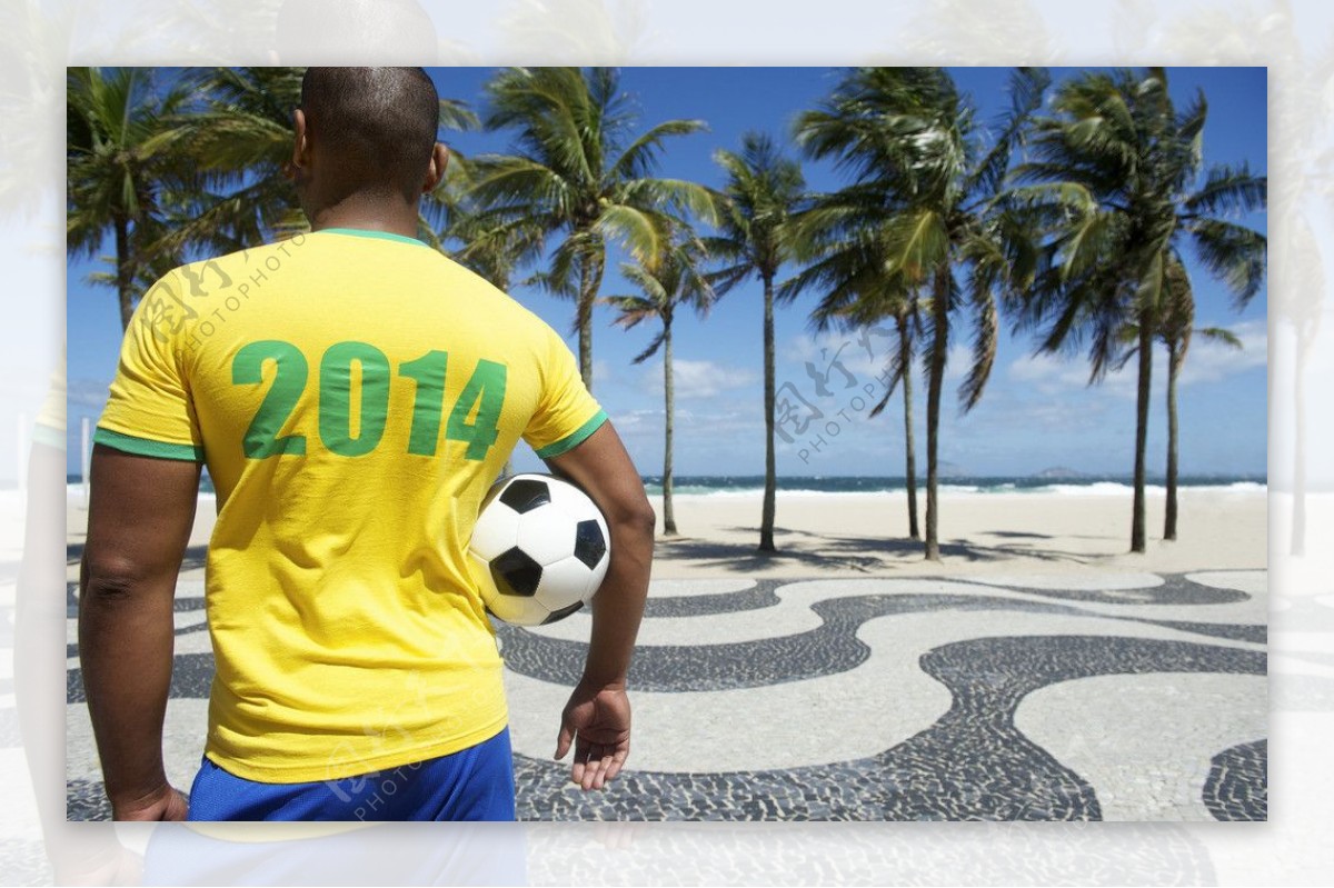 2014世界杯球迷图片