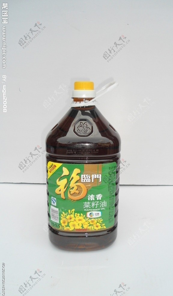 5L福临门浓香菜籽油图片