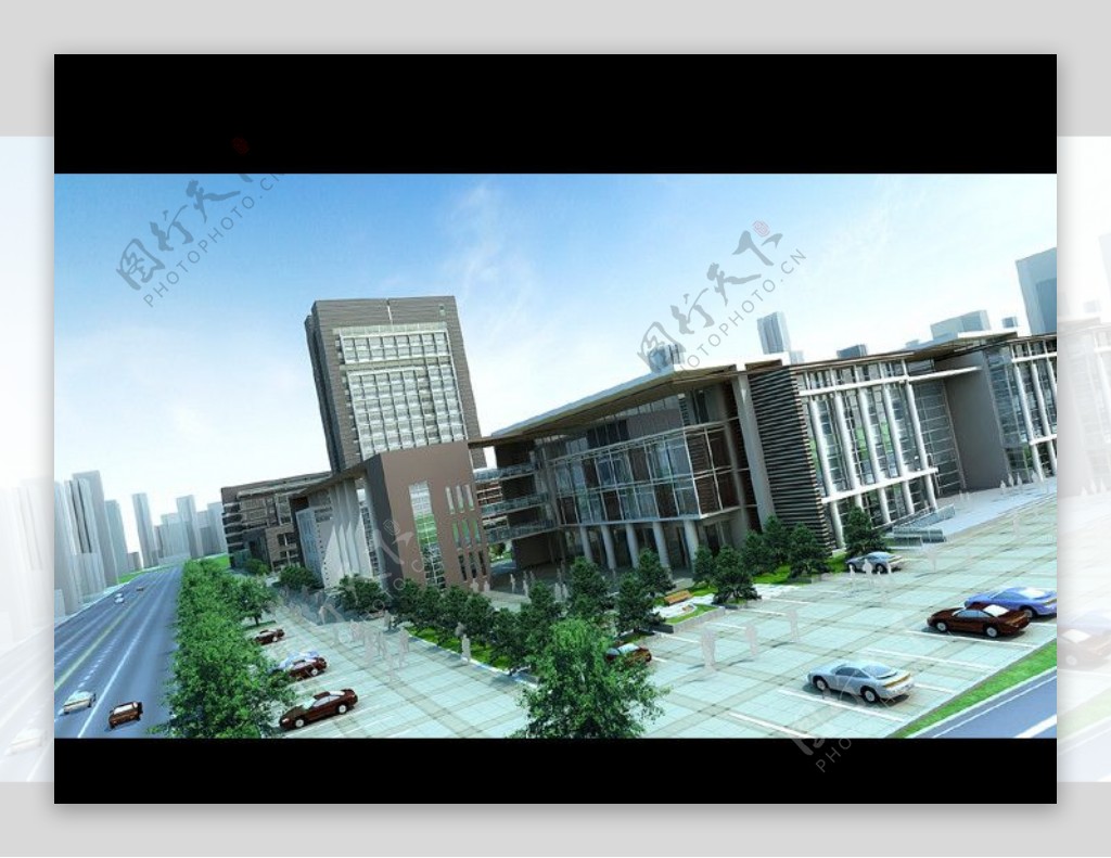 张家港市公卫中心模型贴图全图片