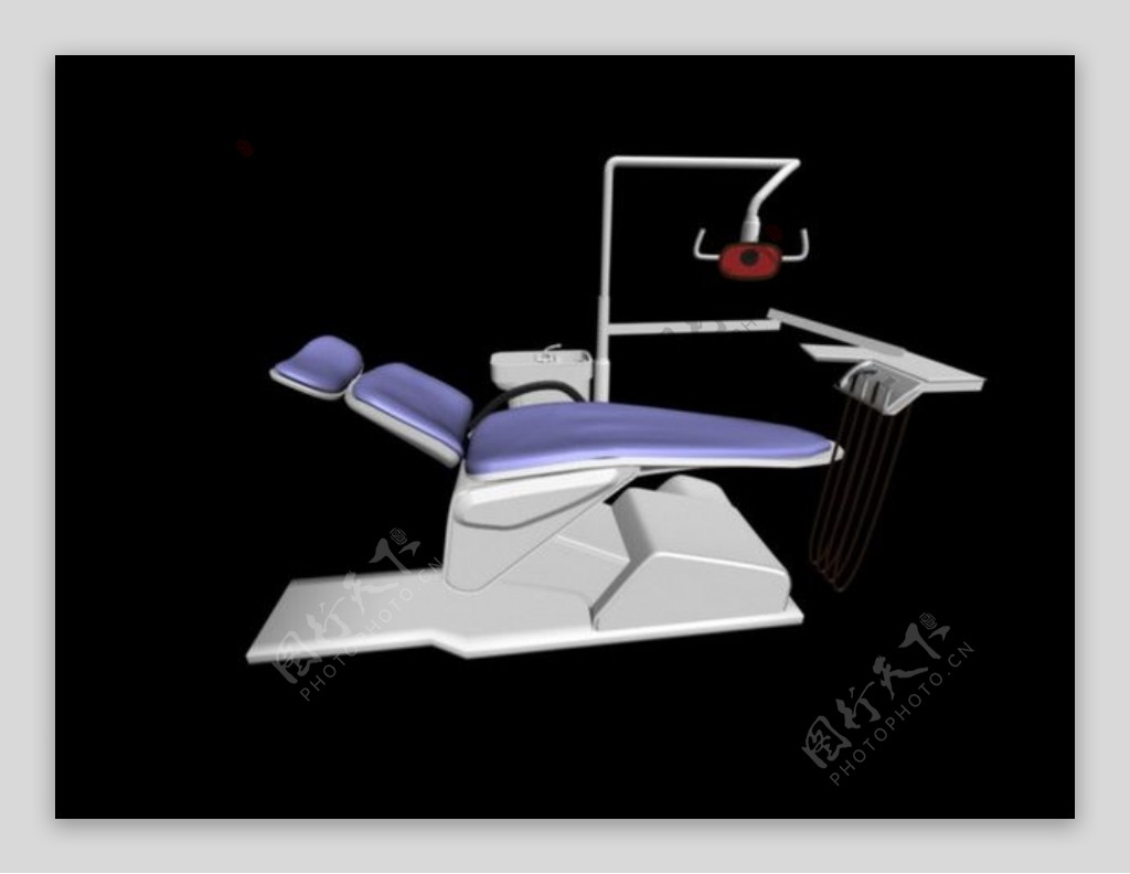 牙科治疗椅3D模型图片