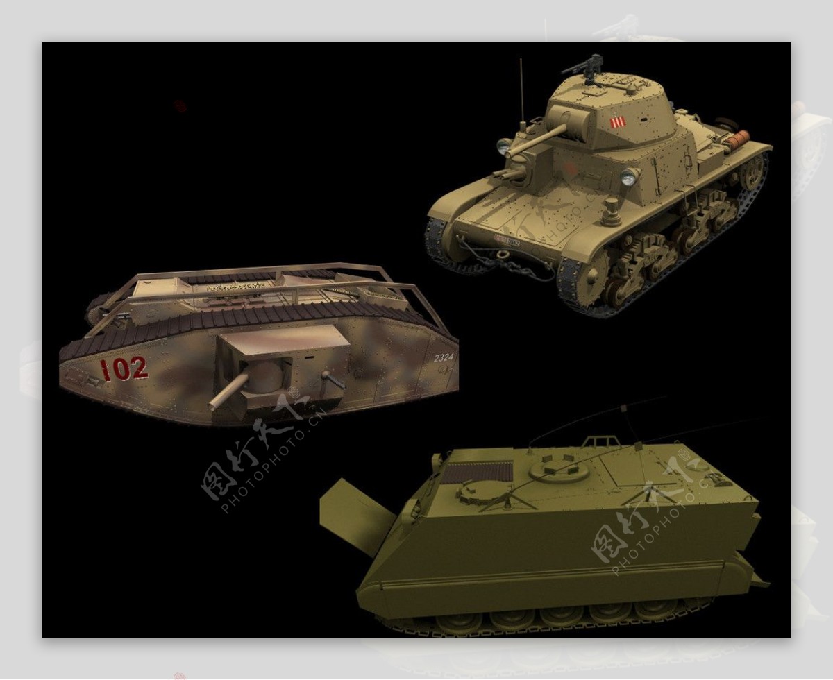 坦克军用坦克图片