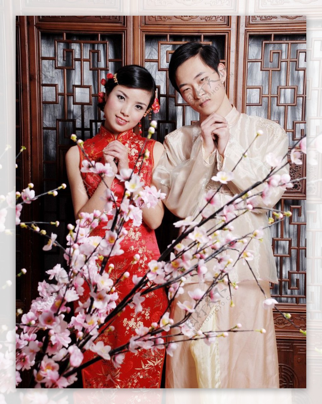 中式婚庆摄影图片