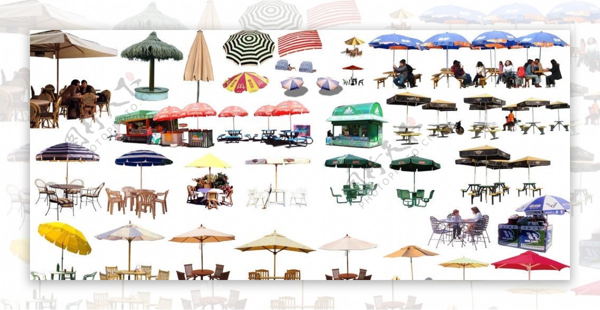 遮阳伞广告伞图片