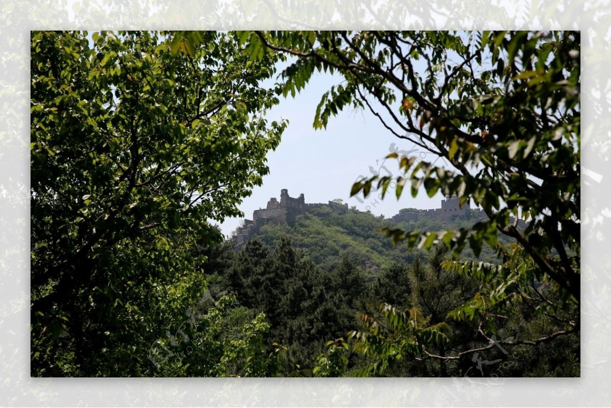 初游金山岭长城图片