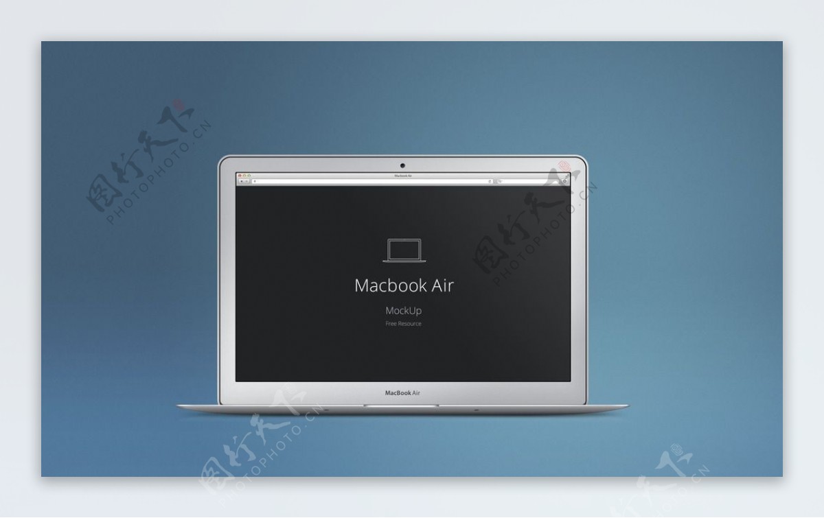 MacBook界面模型图片