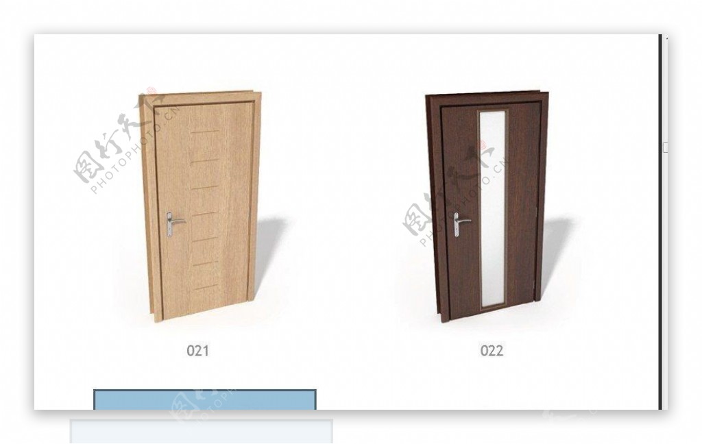 门的3d模型素材库图片