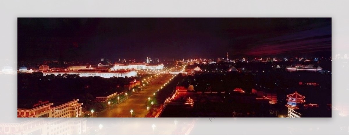 辉煌北京之夜图片