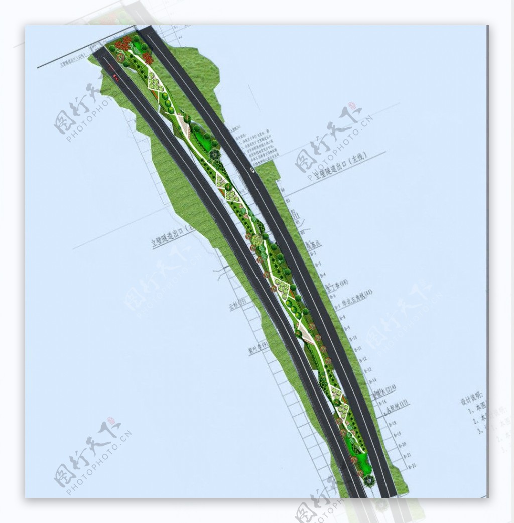 高速路景观设计图片