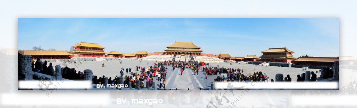 北京故宫太和殿全景图片