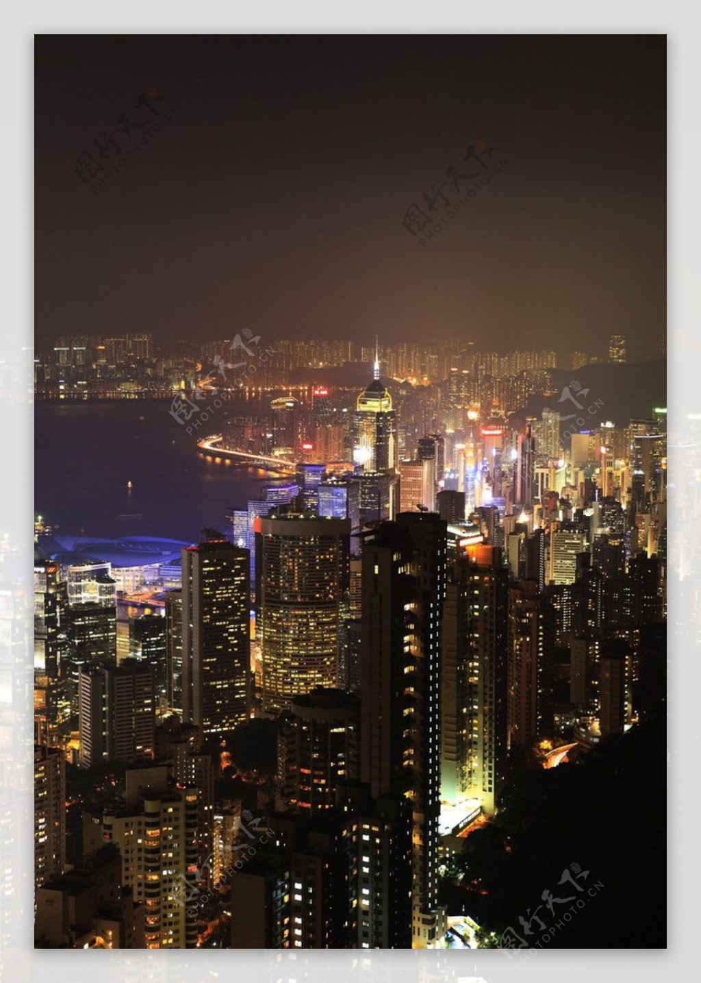 香港俯览图片