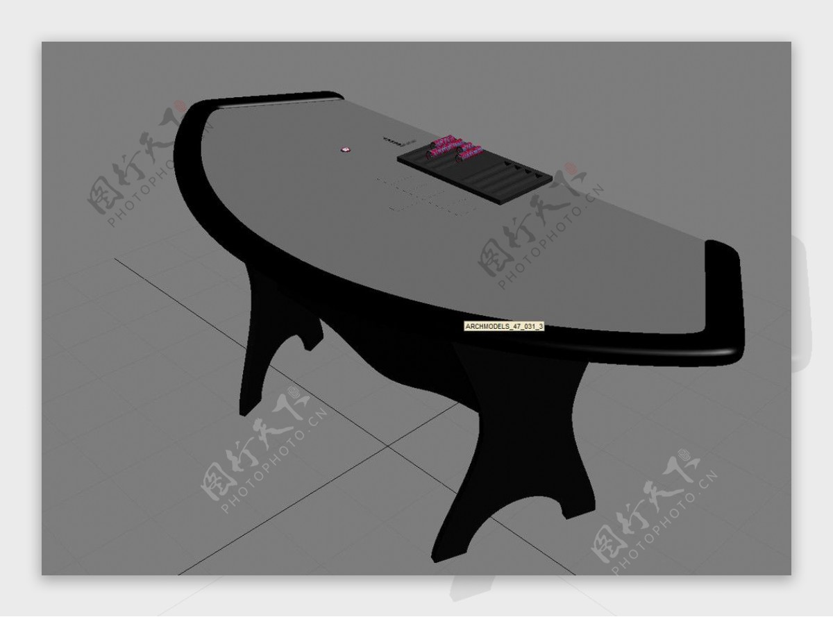 桌子模型图片