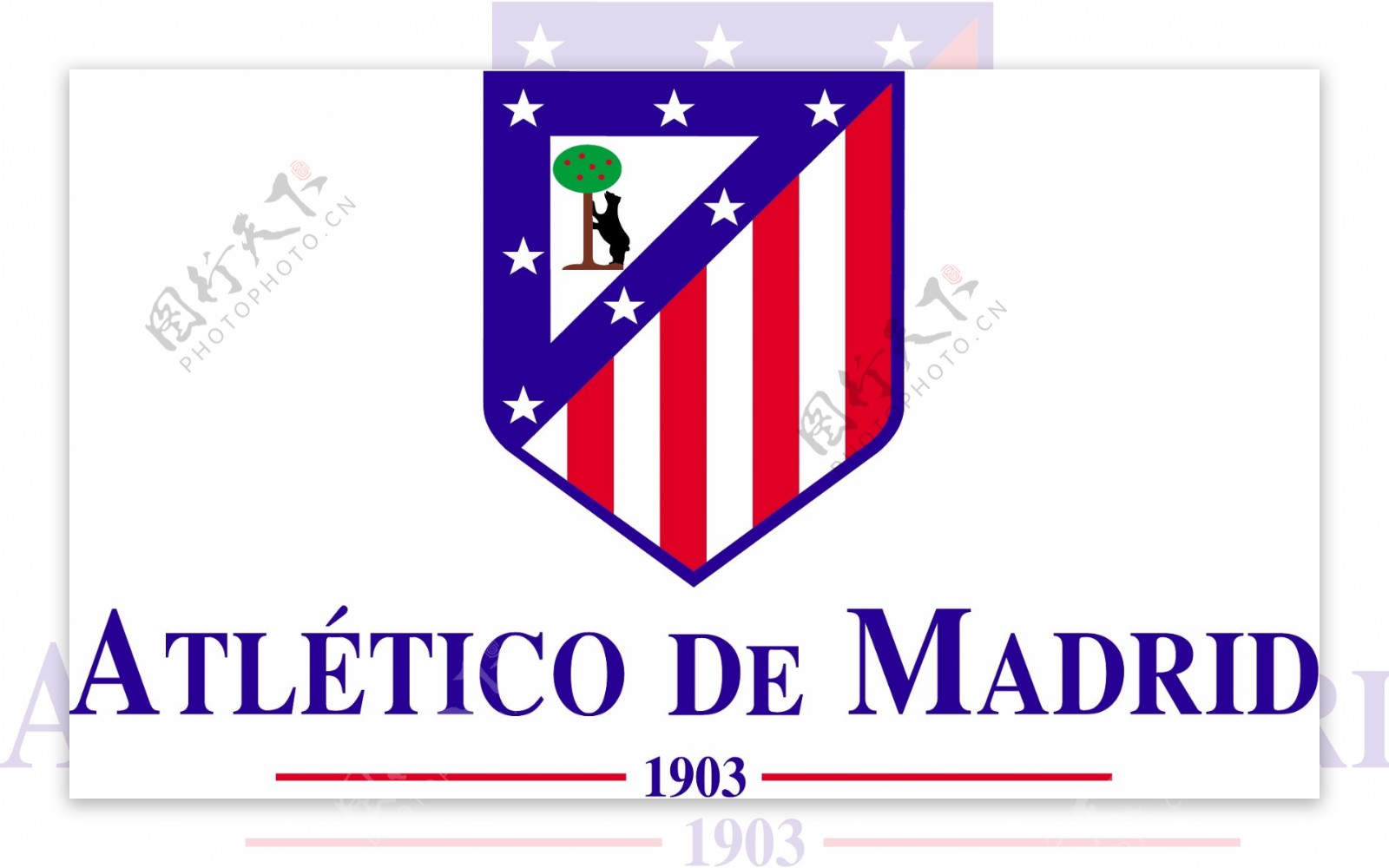 马德里竞技队徽图片