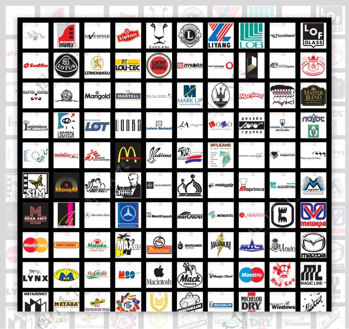 国际知名企业标志图片