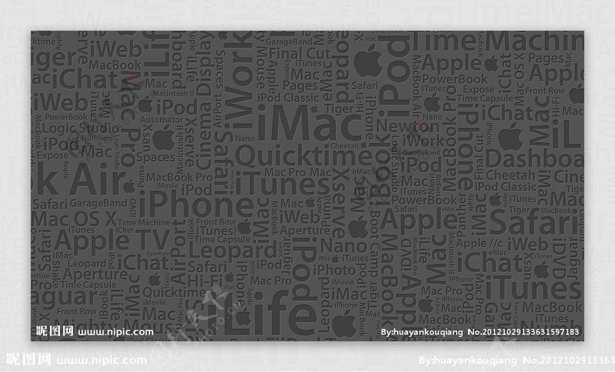 苹果LOGO壁纸图片