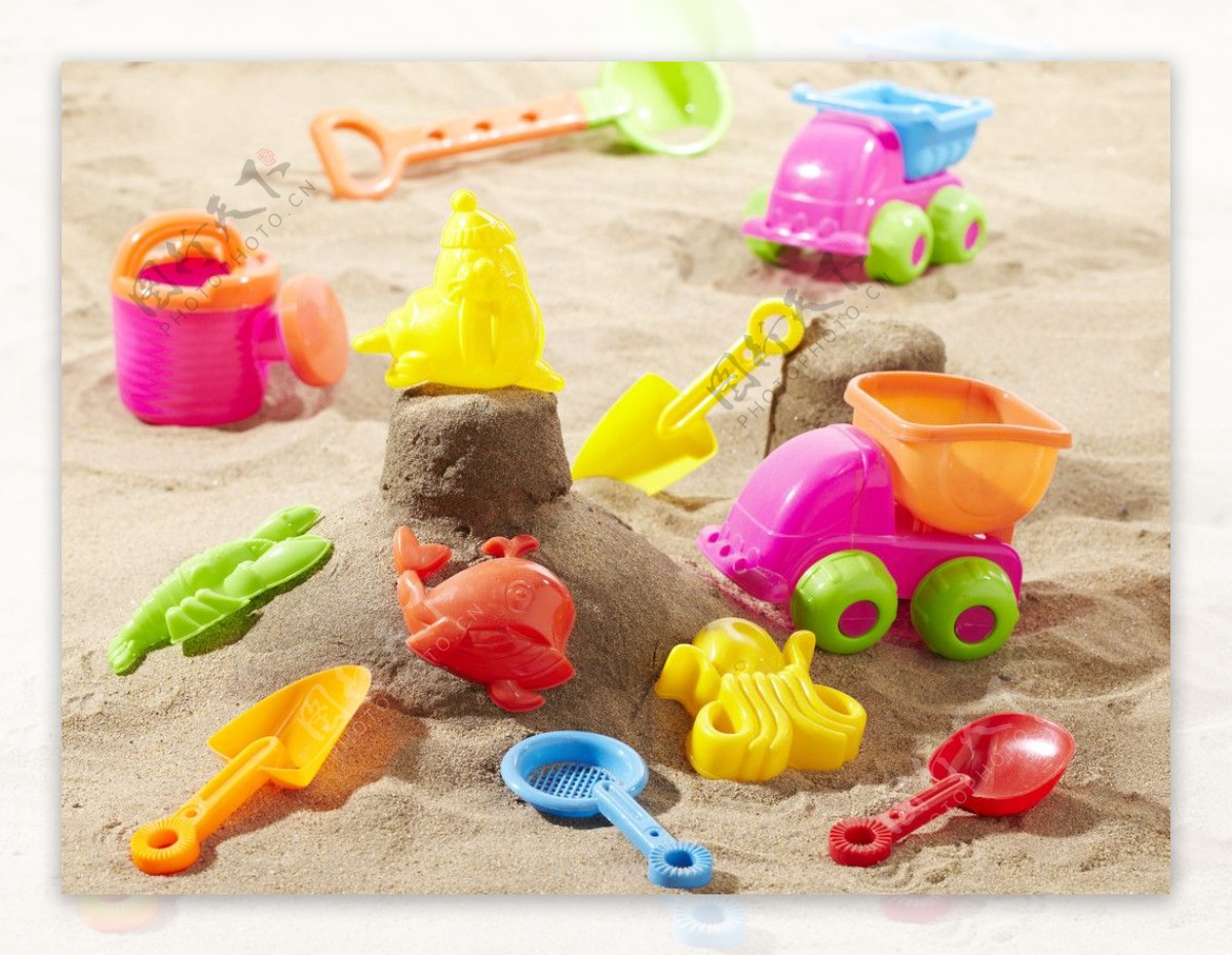 沙滩玩具图片