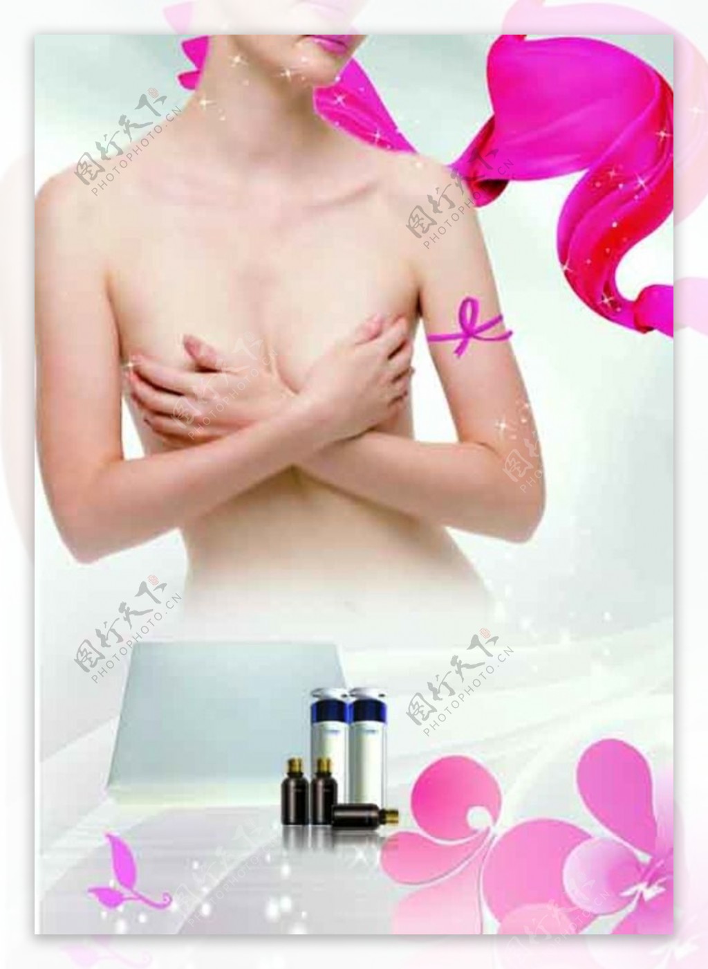SPA美胸海报图片