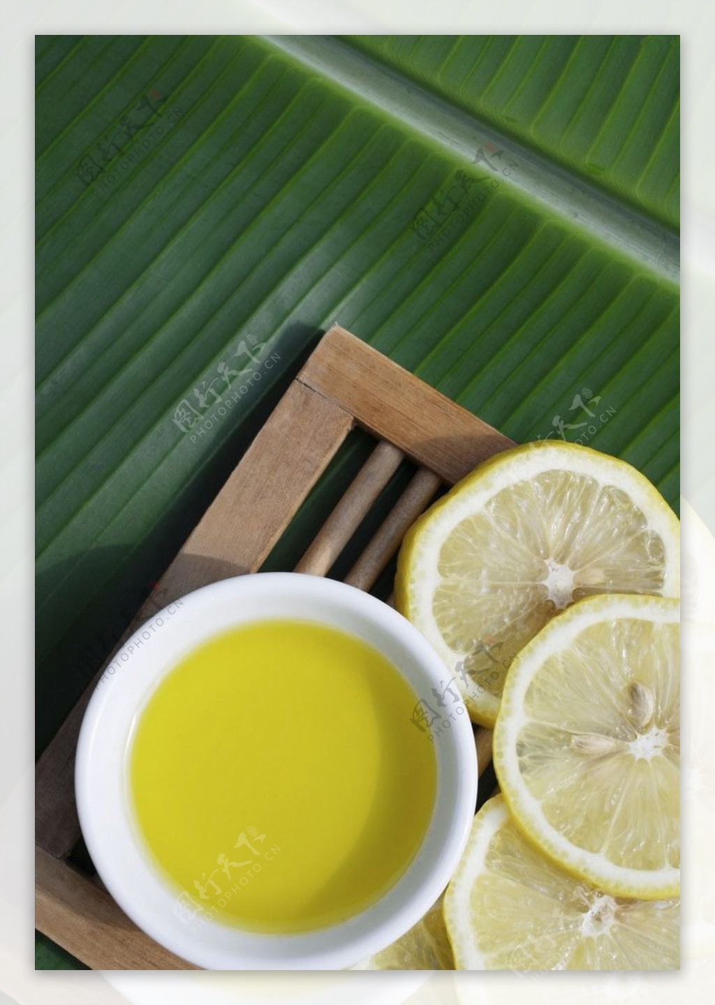 药茶柠檬片图片
