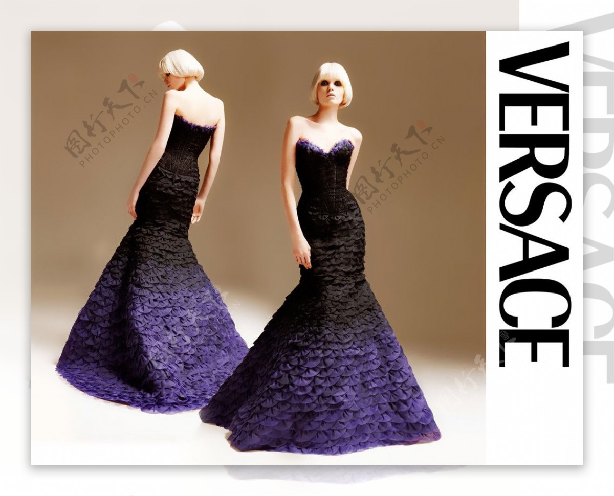 Versace2011春夏高级定制大片图片