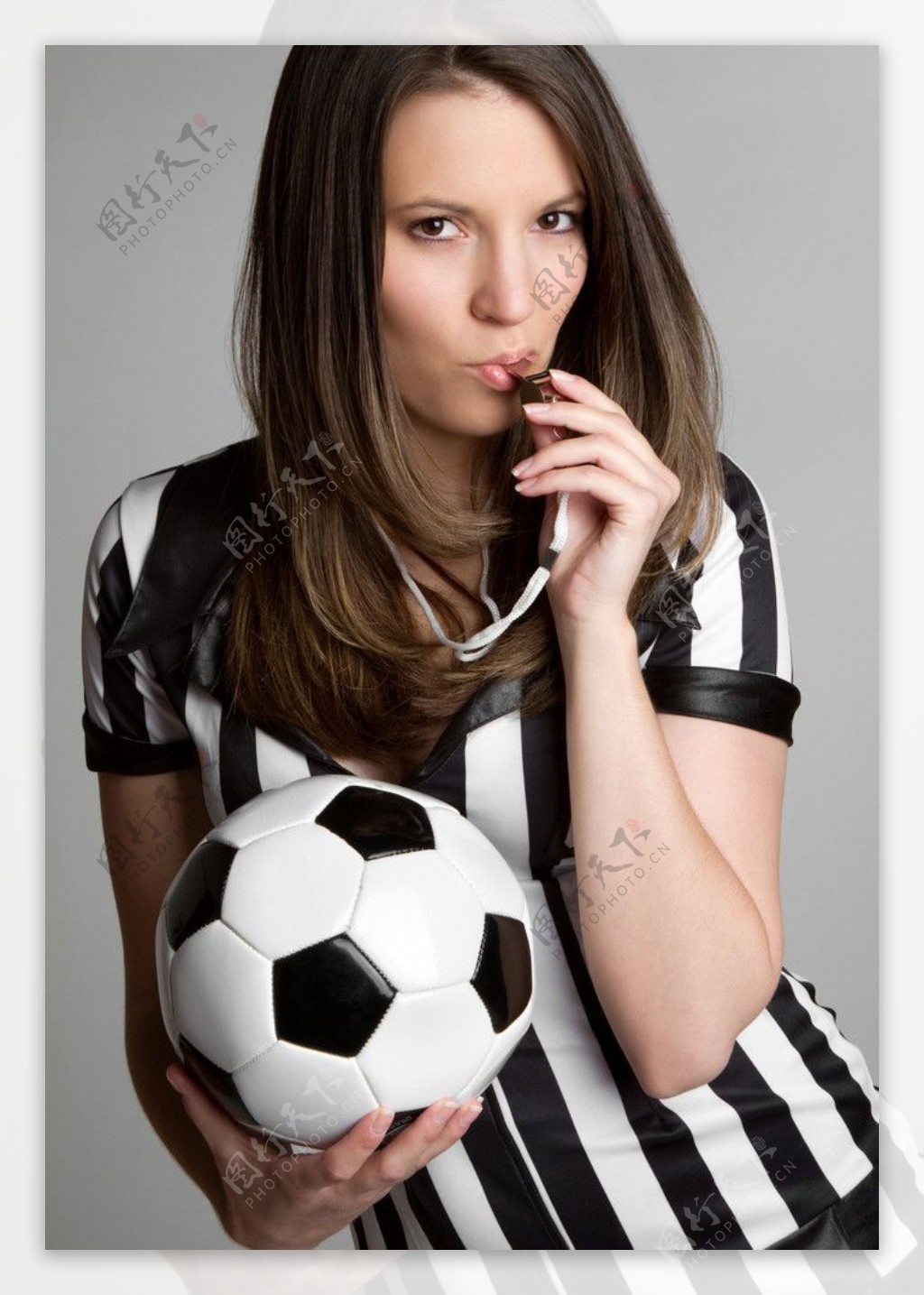 美女足球图片