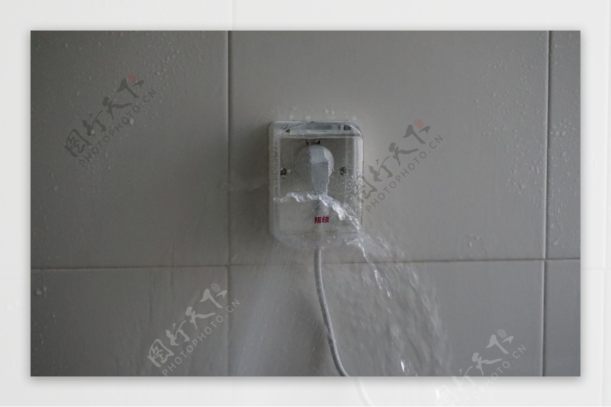 浴室防水插座图片