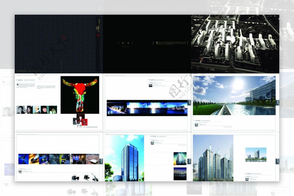 广告公司宣传册图片