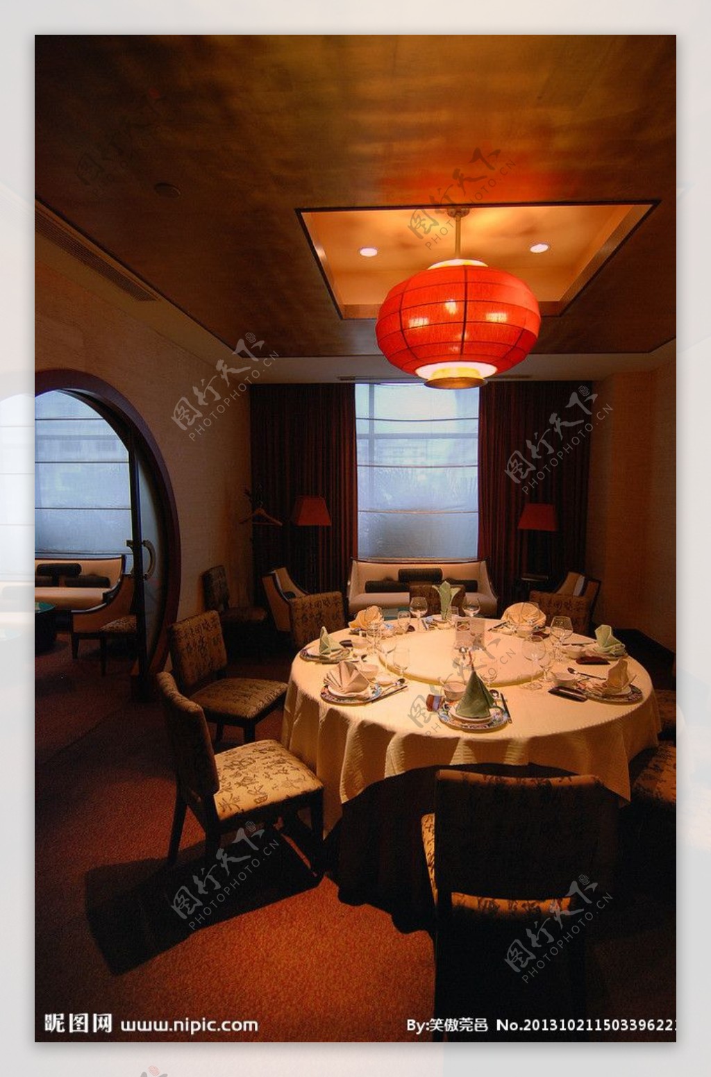 高级餐厅雅座图片