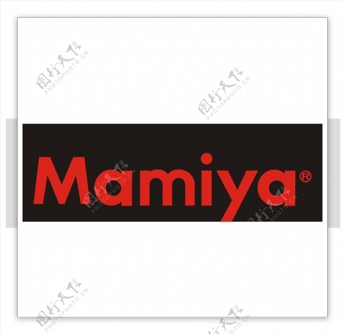 日本玛米亚Mamiya相机矢量标志图片