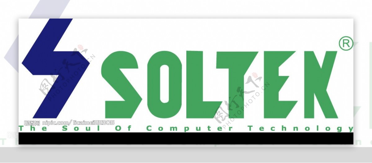 Soltek硕泰克logo图片