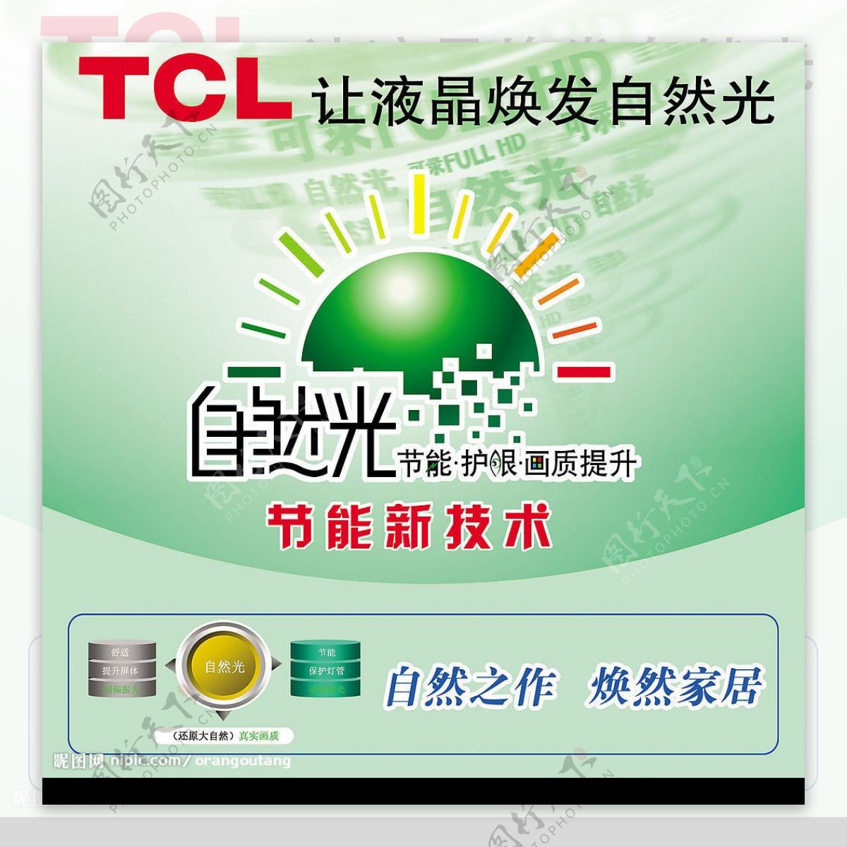 TCL彩电自然光系列图片