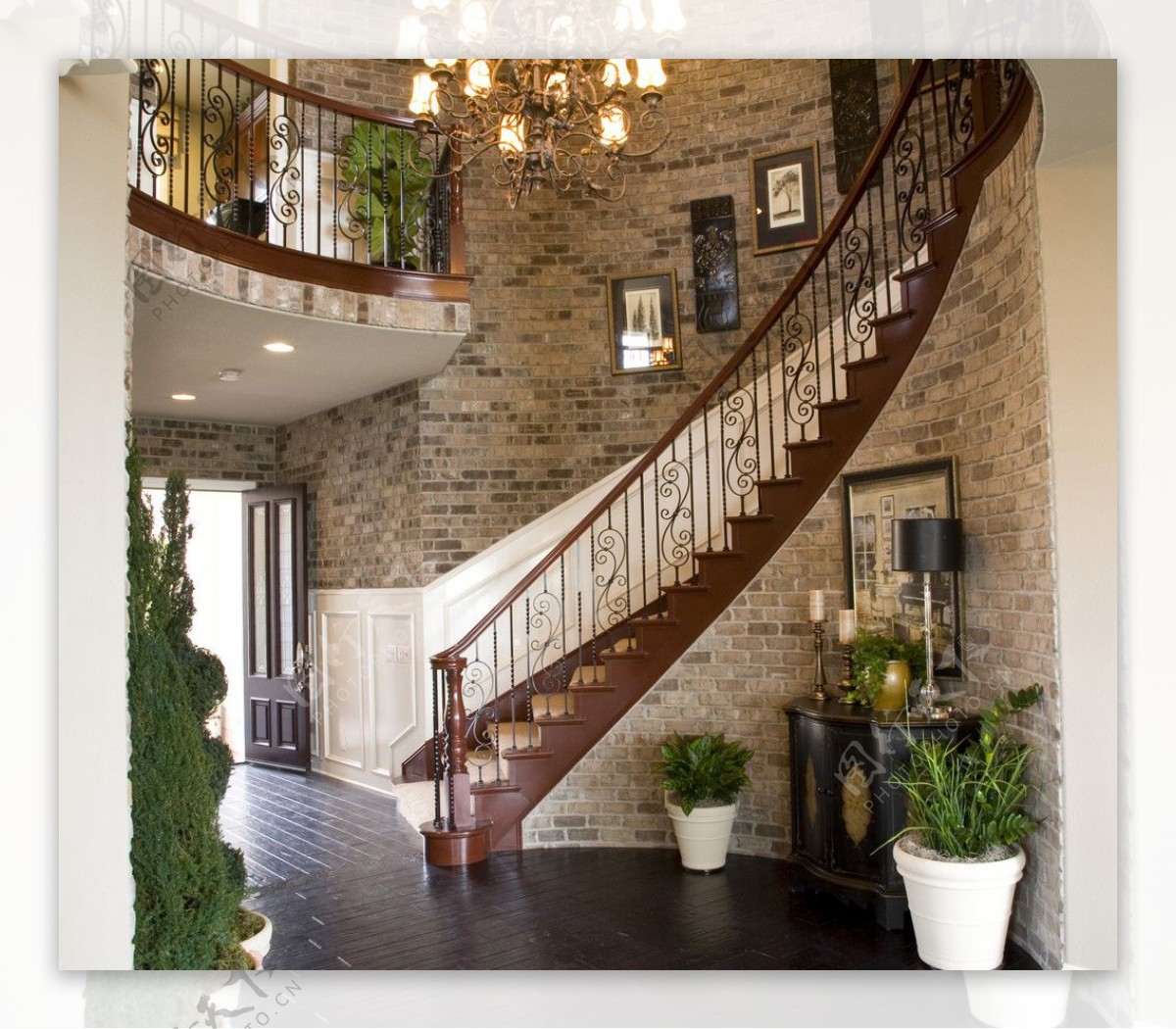 客厅楼梯复式结构图片