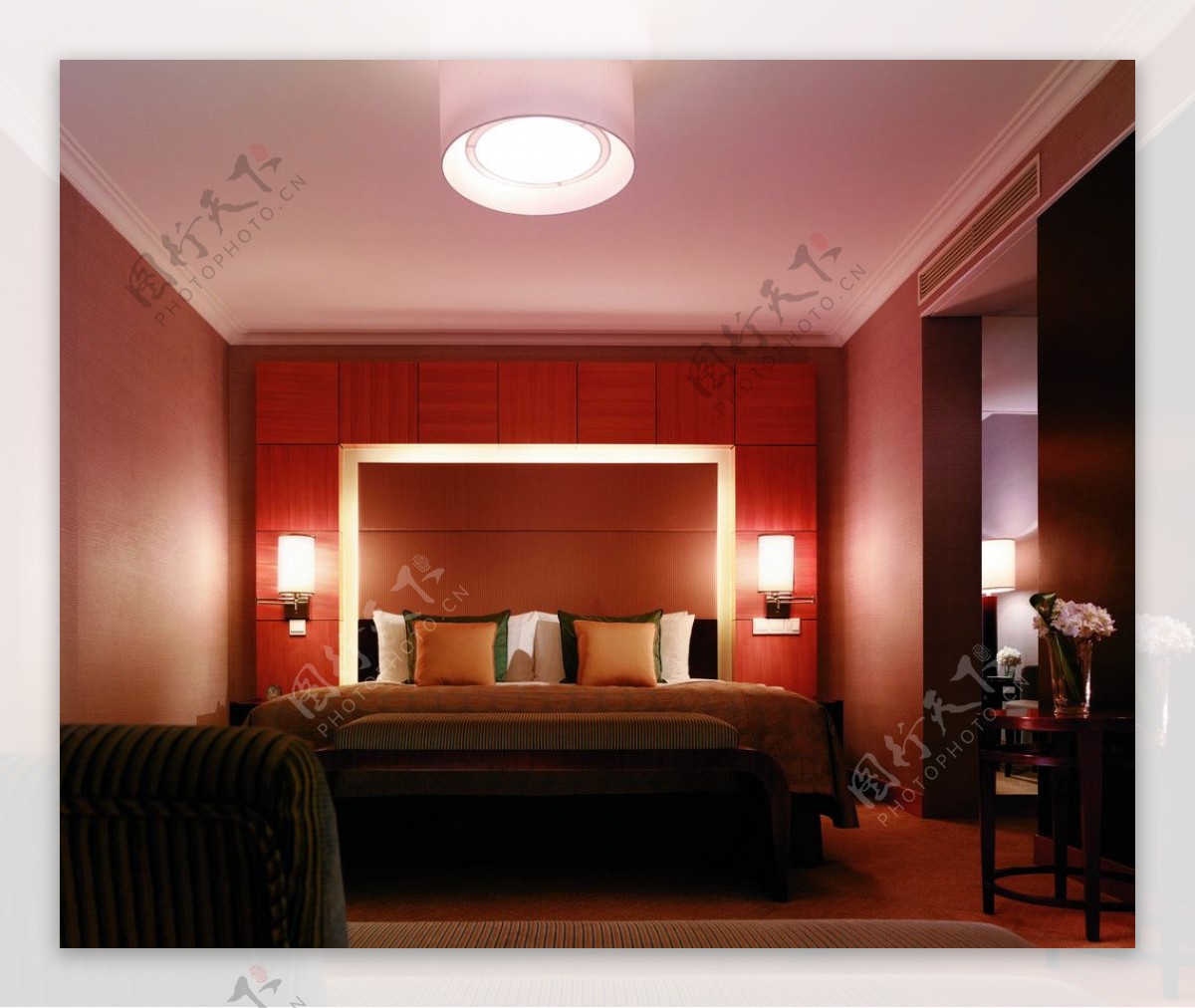 酒店卧室图片