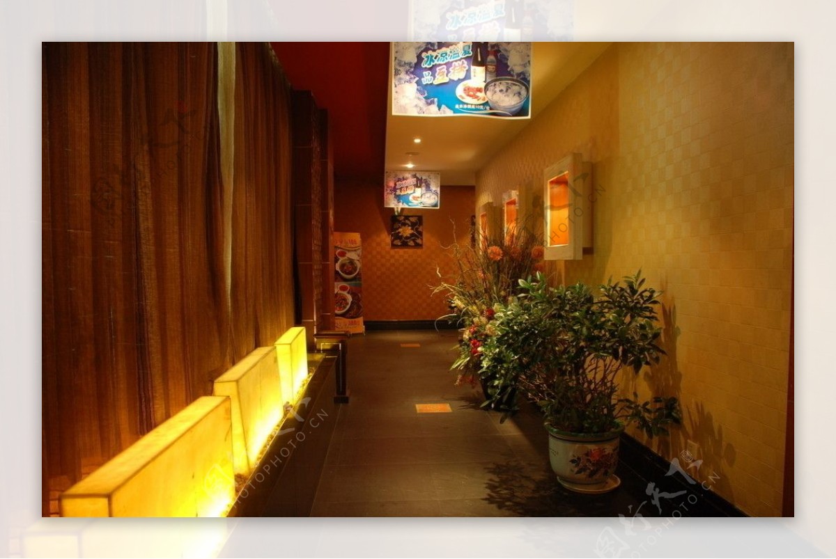 餐厅走廊图片