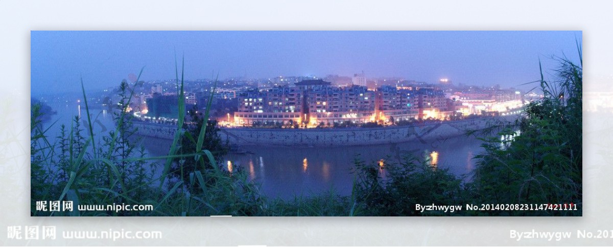 贵州赤水市夜景图片