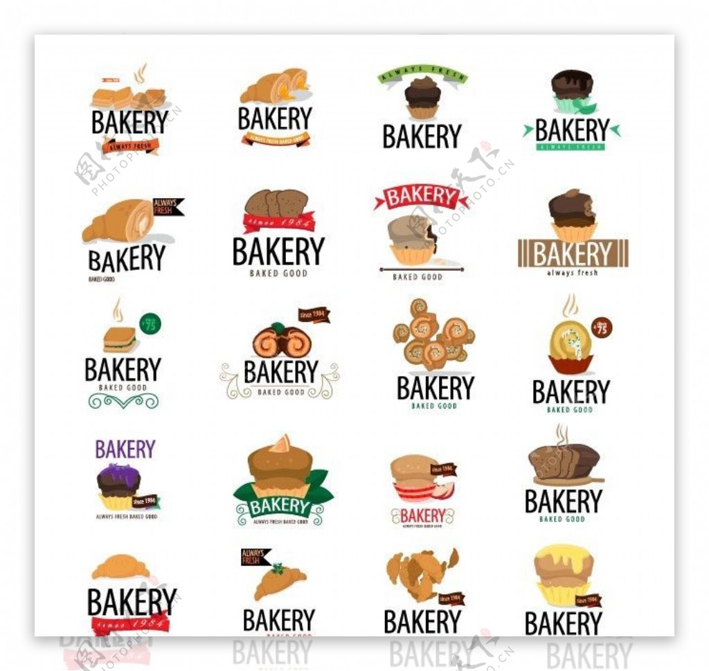 烘烤食品logo图片