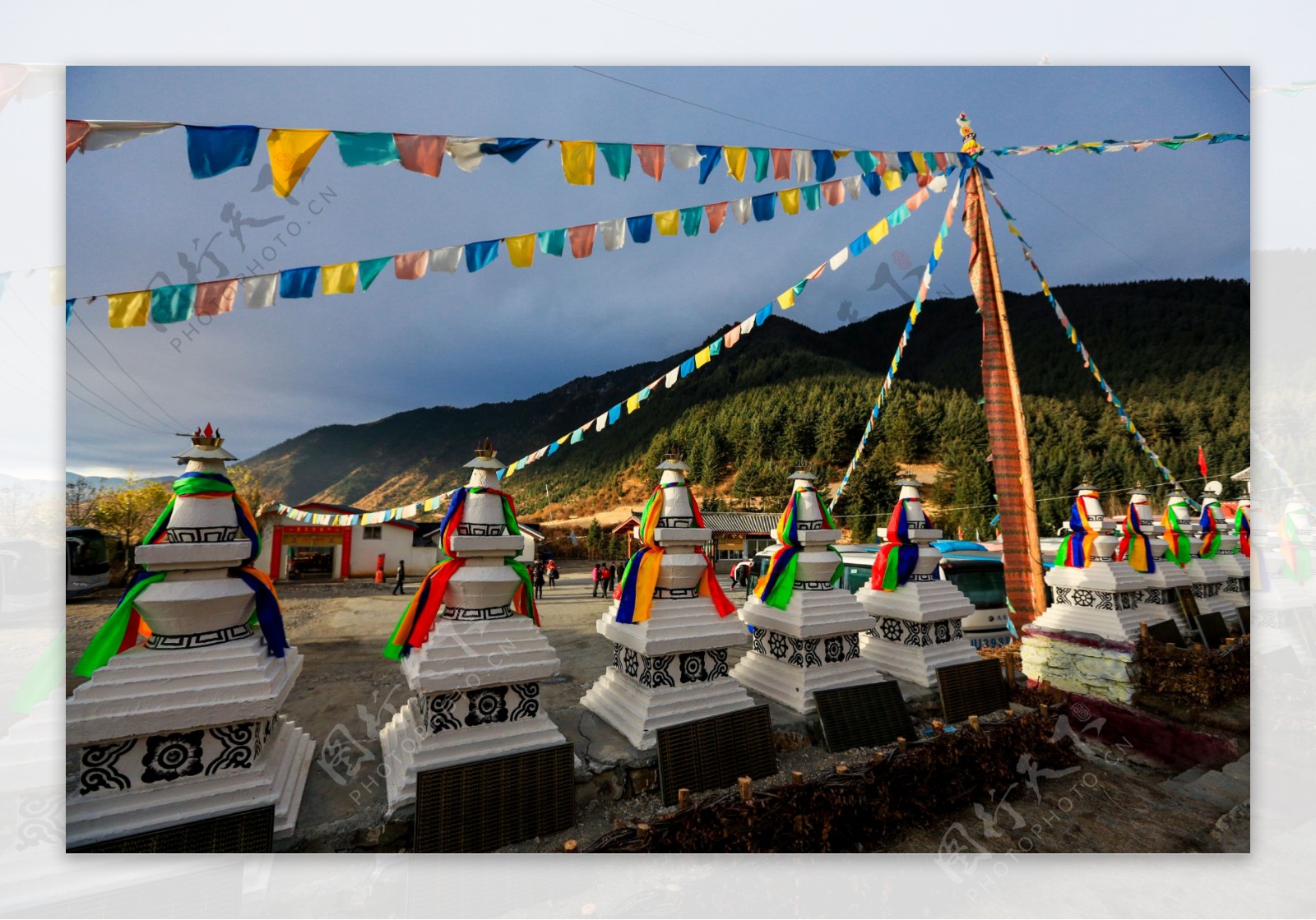 川盘村藏寨图片