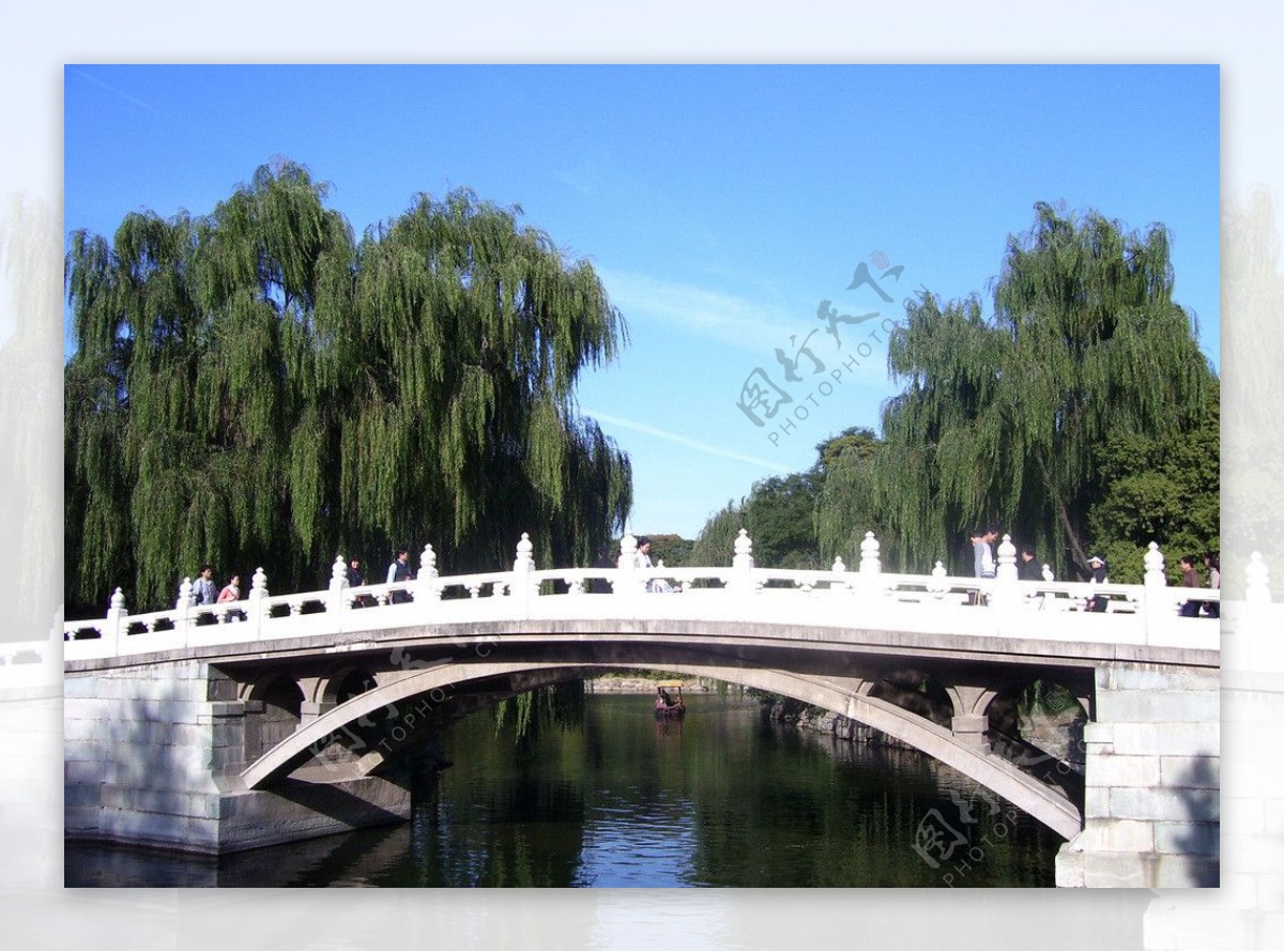 颐和园拱桥图片