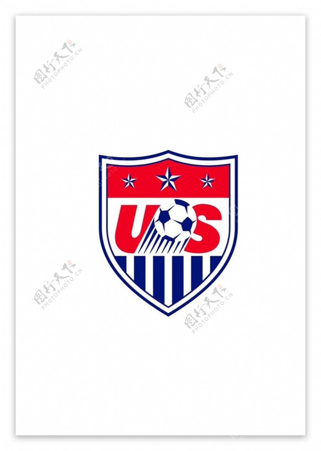 世界部分国家足球队队徽之美国图片