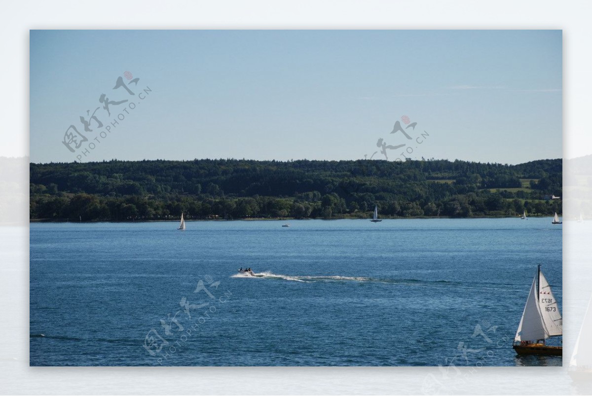 博登湖风景图片
