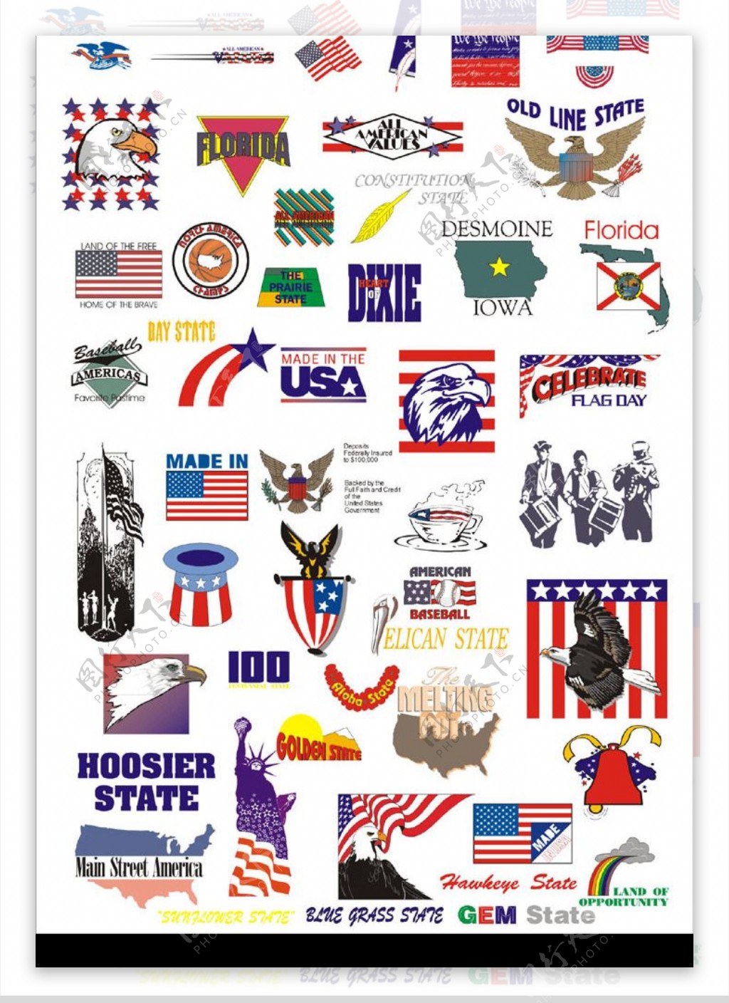 美国象征标示图片