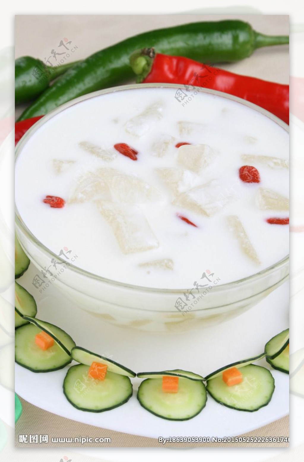 酸奶芦荟图片