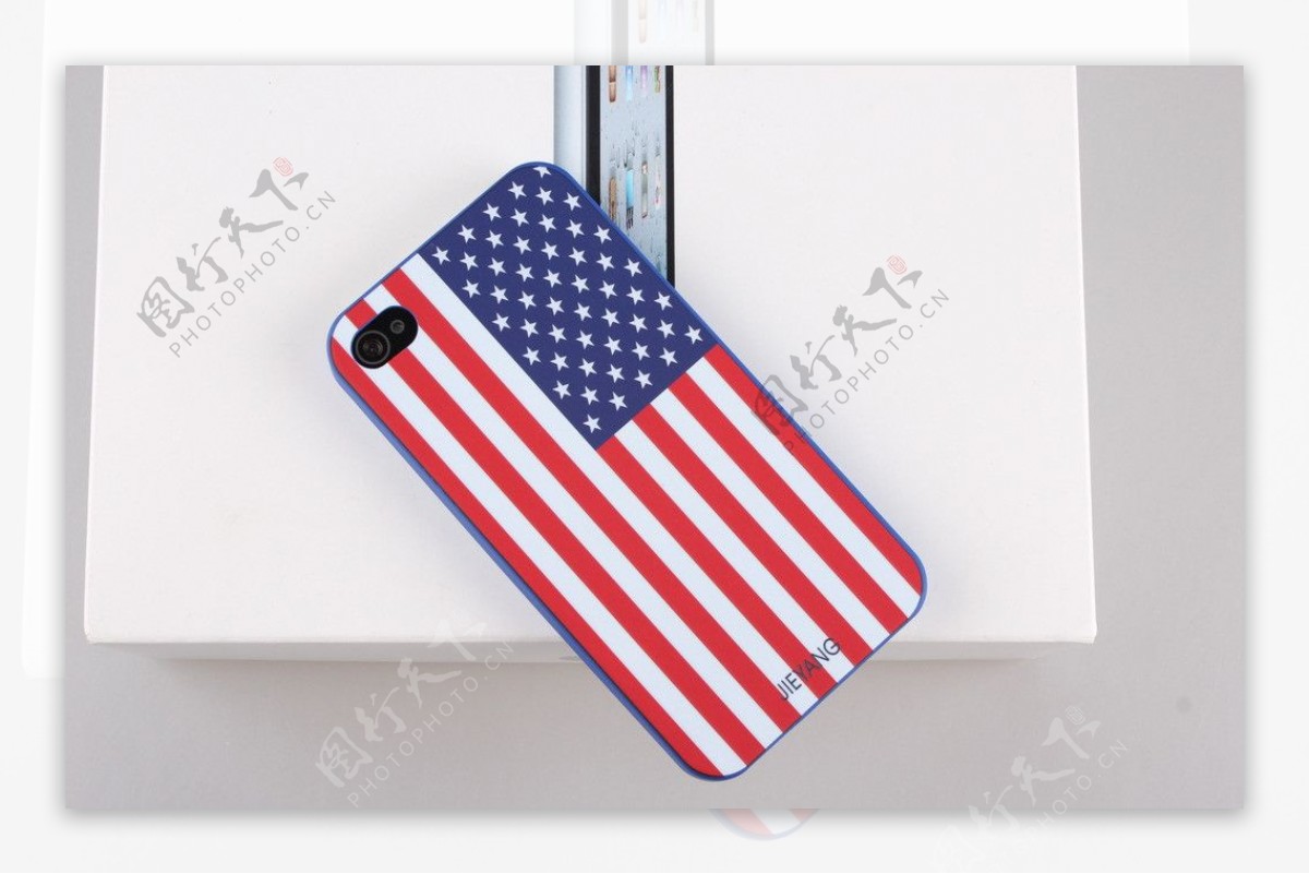 美国国旗苹果手机套图片