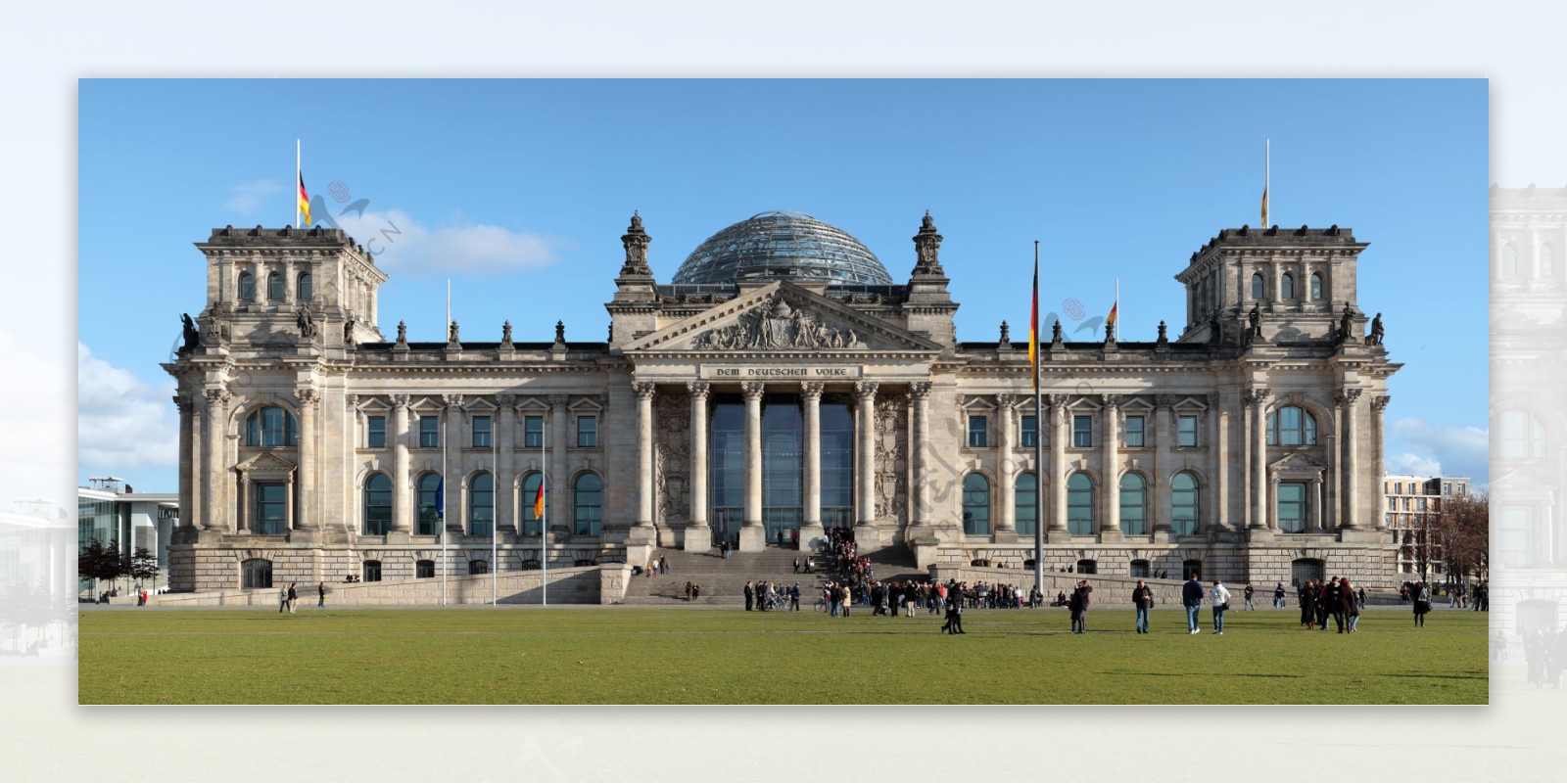 德国国会大厦图片