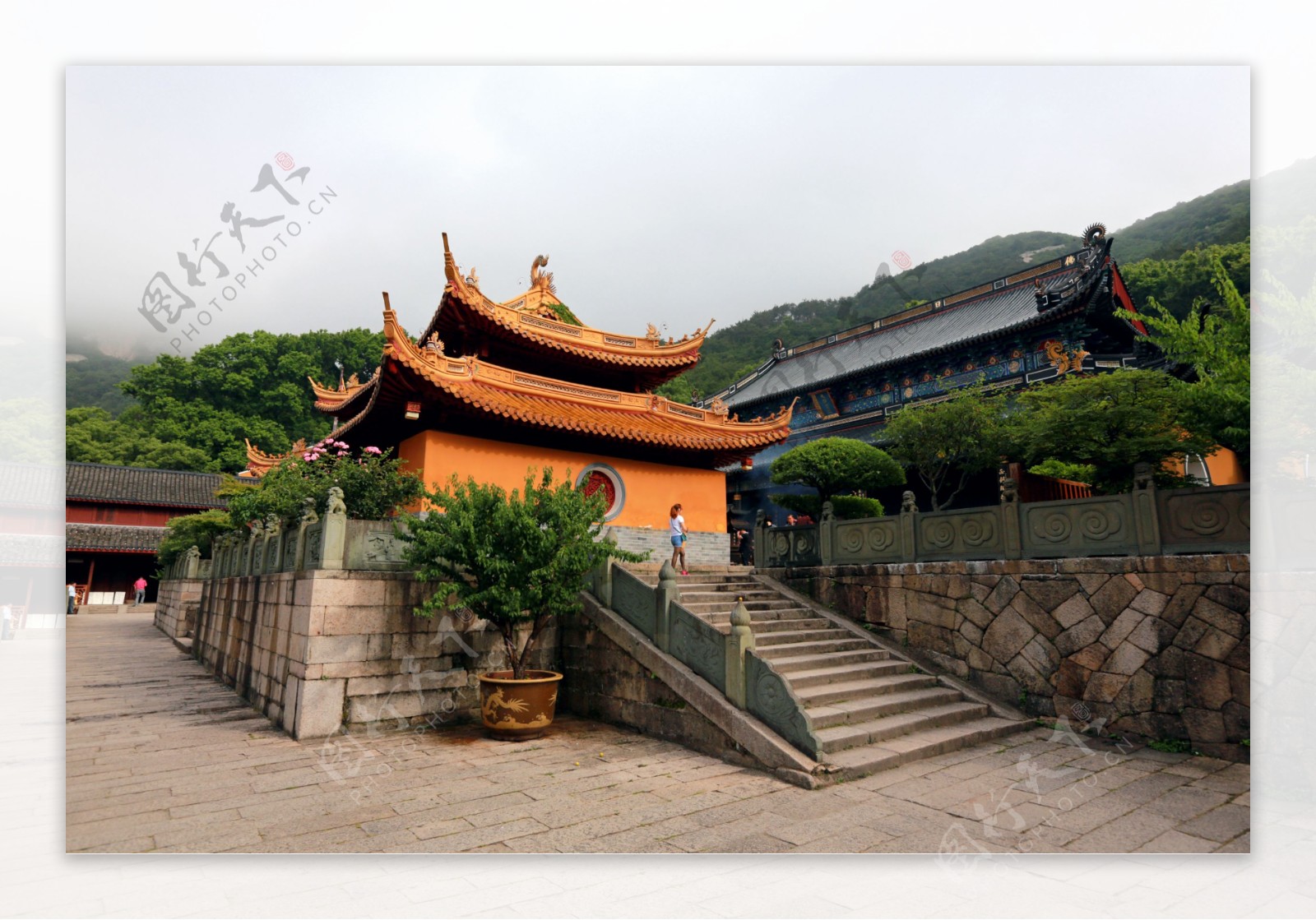 普陀山法雨寺图片