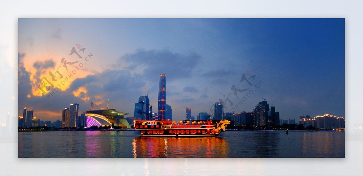 广州珠江新城中轴线图片