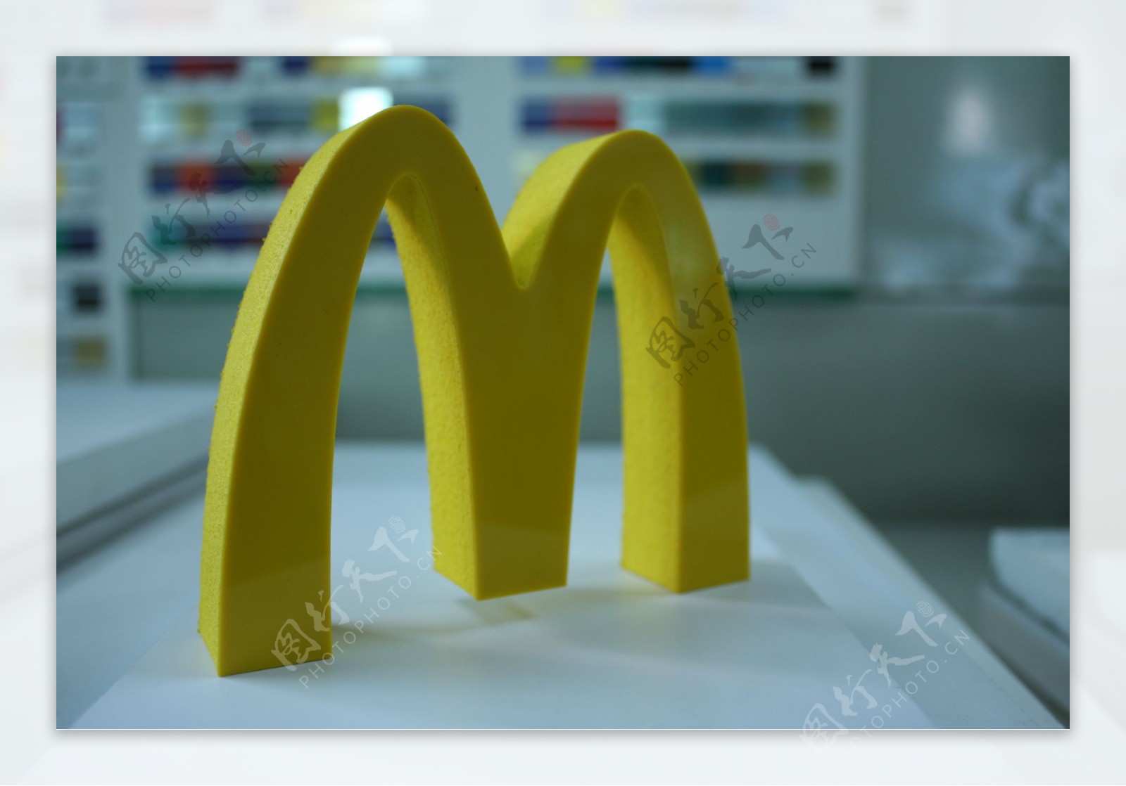 麦当劳泡沫字图片
