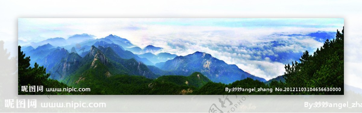 德兴龙脊云海图片