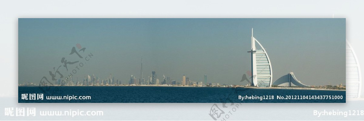 迪拜景观图片