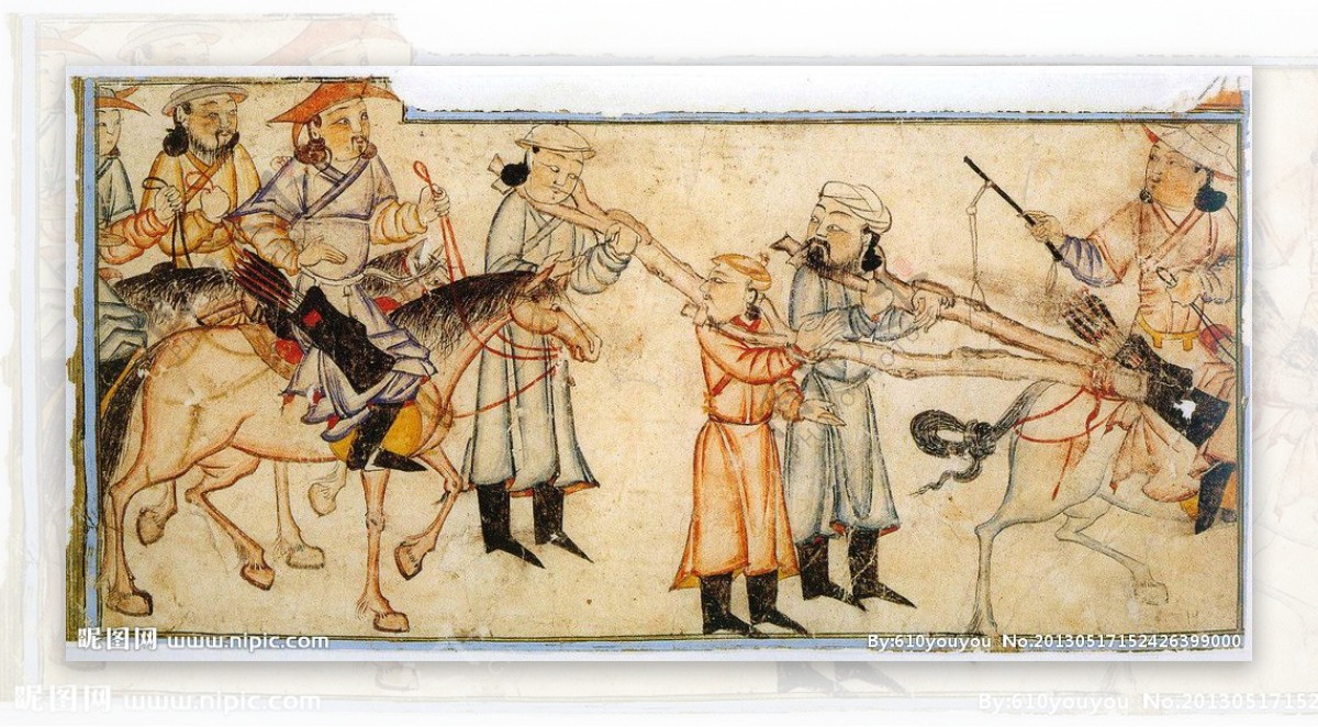 蒙古国绘画图片