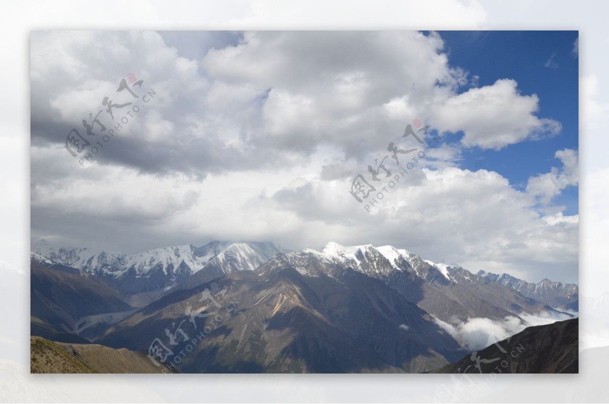 贡嘎风景图片